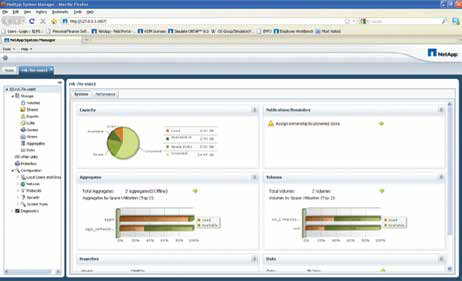 You don't need to be an expert to configure your storage with the simple, easy-to-use NetApp System Manager console.